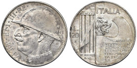 Vittorio Emanuele III (1900-1946) 20 Lire 1928 - Nomisma 1085 AG NC

Status: qFDC