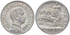 Vittorio Emanuele III (1900-1946) 2 Lire 1912 - Nomisma 1161 AG

Status: FDC