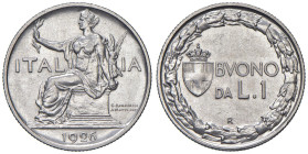 Vittorio Emanuele III (1900-1946) Lira 1926 - Nomisma 1210 NI R Emissione per numismatici. Tiratura di 500 esemplari coniati.

Status: FDC