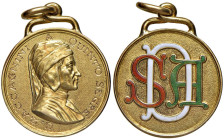 FIRENZE Dante Alighieri (1265-1321) Medaglia s. data, Società Dante Alighieri - AU (g 8,79 - Ø 23 mm)

Status: SPL