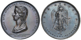MILANO Maria Ludovica d'Este (1787-1816) Medaglia coniata 1816 Ritorno della terza moglie di Francesco I d'Austria a Milano, sua città natale - Opus: ...