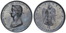 MILANO Maria Ludovica d'Este (1787-1816) Medaglia coniata 1816 Ritorno della terza moglie di Francesco I d'Austria a Milano sua città natale - Opus: L...