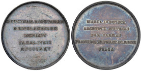 MILANO Lombardo Veneto (1815-1835) Medaglia coniata 1825 Visita alla zecca di Milano di Maria Ludovica di Parma, figlia di Francesco I - Opus: senza f...