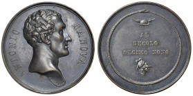 Antonio Canova (1757-1822) Medaglia coniata 1817 (I tipo) Scultore e pittore italiano al "Secolo Decimo Nono" - Opus: Francesco Putinati, Turricchia/P...