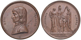 Medaglia 1797 Festa della confederazione della Repubblica Cisalpina. AE (Ø 47,5 mm - g 37,59) qFDC (Consueto difetto di conio nel campo del D/). Opus:...