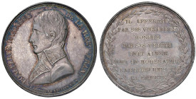 Medaglia 1800 Napoleone I console. AG (Ø 32 mm - g 14,54) Opus: Lienard. SPL/FDC (Segnetti nel campo del D/). Bramsen n. 83. D/ "BONAPARTE I.ER CONSUL...