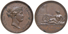 Medaglia 1808 La principessa Elisa Bonaparte, gran duchessa di Toscana. AE (Ø 22,8 mm - g 6,53) FDC. Macchie. Opus: Andrieu/D ; BRENET / R. Bramsen n....