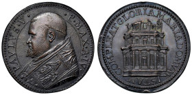 Paolo V (1605-1621) Medaglia coniata 1606 An. IV Costruzione in corso della cappella Paolina della basilica romana di Santa Maria Maggiore - Opus: Gio...
