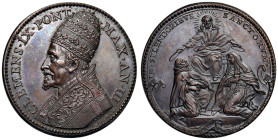 Clemente IX (1667-1668) Medaglia annuale coniata 1669 An. III Canonizzazione del 1669 - Opus: Alberto Hamerani, Miselli 706 AE (g 40,33 - Ø 40,18 mm) ...