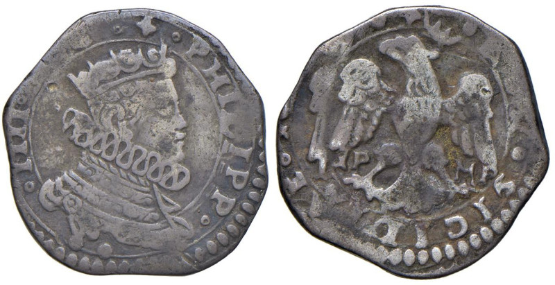 MESSINA Filippo IV d'Asburgo (1621-1665) 2 Tarì 16? - MIR 357 NC (AG g. 4,99) NC...