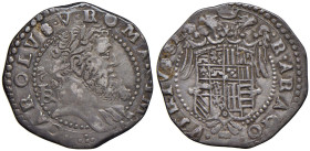 NAPOLI Carlo V d'Asburgo (1516-1554) Tarì - Magl. 46/4 AG (g 6,16) R

Status: BB/BB+