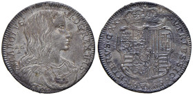 NAPOLI Carlo II d'Asburgo (1674-1700) Tarì 1689 - Nomisma 50 AG (g 5,07) R Macchie al R/.

Status: M.di SPL