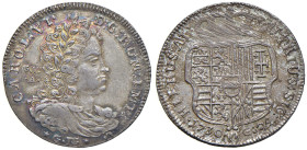 NAPOLI Carlo VI d'Asburgo (1711-1734) 24 Grana 1730 - Nomisma 188 AG (g 5,13) RR Esemplare di grande qualità per la tipologia, certamente uno dei migl...