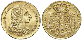 NAPOLI Carlo di Borbone (1734-1759) 6 Ducati 1753 - Nomisma 204 AU (g 8,79) NC

Status: qSPL