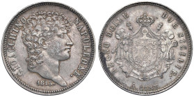 NAPOLI Gioacchino Napoleone Murat (1808-1815) 5 Lire 1813 - Nomisma 737 AG (g 24,90) NC

Status: BB-SPL