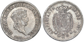 NAPOLI Ferdinando I di Borbone (1816-1825) Piastra da 120 grana 1818 - Nomisma 796 AG (g 27,39)

Status: BB