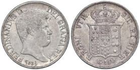 NAPOLI Ferdinando II di Borbone (1830-1859) Piastra da 120 grana 1835 - Nomisma 935 AG (g 27,51)

Status: BB-SPL