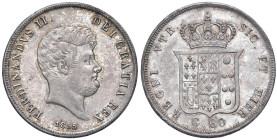 NAPOLI Ferdinando II di Borbone (1830-1859) Mezza piastra da 60 grana 1855 - Nomisma 1002 AG (g 13,89) NC

Status: SPL-FDC