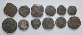 NAPOLI Resto di collezione composta da 12 monete in rame e argento.

Status: Da esaminare