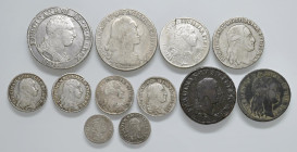 NAPOLI Resto di collezione composta da 12 monete in rame e argento.

Status: Da esaminare