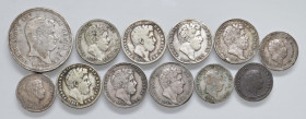 NAPOLI Resto di collezione composta da 12 monete in argento.

Status: Da esaminare