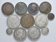 NAPOLI Resto di collezione composta da 12 monete in rame e argento.

Status: Da esaminare