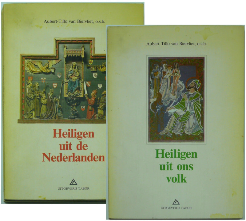 Lot de 2 ouvrages sur les Saints des Pays-Bas
1- Heiligen uit de Nederlanden, A...