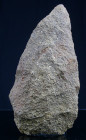 Néolithique - Biface en granite
Grand biface en granite ocre. Dimensions : 170*85 mm.
Collection Vigné.