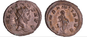 Gallien - Antoninien (265-267, Rome) - L'Abondance
A/ GALLIENVS AVG Tête radiée à droite. 
R/ ABVNDANTIA AVG L'Abondance debout à droite.
SUP
C.5-...