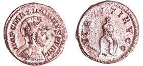 Maximien Hercule - Aurélianus (287-289, Lyon) - Hercule
A/ IMP C MAXIMIANVS P F AVG. Buste casqué et cuirassé à droite. 
R/ VIRTVTI AVGG. Hercule de...