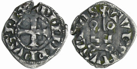 France - Philippe IV (1285-1314) - Denier tournois à l'O rond
A/ + PHILIPPVS REX. Croix. 
R/ + TVRONVS CIVIS. Châtel tournois. 
TTB
Dy.223-C.224-L...