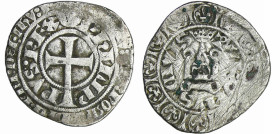 France - Philippe VI (1328-1350) - Gros à la queue - (27 septembre 1348 et 15 janvier 1349)
A/ PHILIP | PVS REX. Croix latine coupant la légende en b...