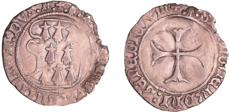 France - Bretagne - François II - Blanc d'argent à la targe (Nantes)
François I...