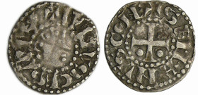 France - Berri - Comté de Sancerre - Etienne II - Denier
Etienne II de Champagne et Ier de Sancerre (1152-1191). A/ + IVLIVS CESAR. Tête imberbe et c...