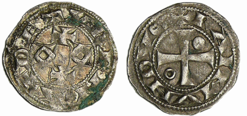 France - Limousin - Vicomté de Turenne - Raymond II, III ou IV - Denier
Raymond...