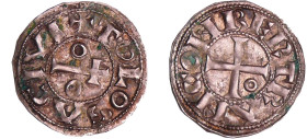 France - Languedoc - Comté de Toulouse - Bertrand - Denier
Bertrand (1105-1112). A/ + TOLOSA CIVI. Croix à long pied entre deux annelets. 
R/ BERTRA...