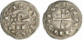 France - Languedoc - Toulouse - Raymond VII - Denier
Raymond V, VI, VII (1148-1249). A/ TOLOSA CIVI. Dans le champ, PAS, le P en forme de crosse. 
R...