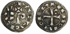 France - Languedoc - Toulouse - Raymond VII - Denier
Raymond V, VI, VII (1148-1249). A/ TOLOSA CIVI. Dans le champ, PAS, le P en forme de crosse. 
R...