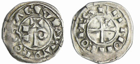 France - Languedoc - Toulouse - Raymond VII - Obole
Raymond V, VI, VII (1148-1249). A/ TOLOSA CIVI. Dans le champ, PAS, le P en forme de crosse. 
R/...