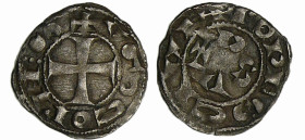 France - Languedoc - Comté de Rodez - Hugues II ou III - Denier
Hugues II et Hugues III (1156-1196) A/ + VGO COMES. Croix. 
R/ + RODES CIVI. + DAS d...