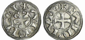 France - Languedoc - Vicomté d'Albi - Raymond-Bernard - Denier
Raymond-Bernard (..-1074). A/ + RAMVND. Croix. 
R/ ALBIECI. Dans le champ, VICOC.
SU...