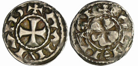 France - Languedoc - Vicomté d'Albi - Raymond-Bernard - Denier
Raymond-Bernard (..-1074). A/ + RAMVND. Croix. 
R/ ALBIECI. Dans le champ, VICOC.
SU...