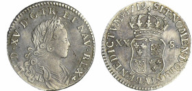 France - Louis XV (1715-1774) - XX sols de France-Navarre - 1719 A (Paris)
TTB
L4L.434-Ga.295
 Ar ; 4.02 gr ; 22 mm