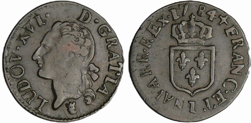 France - Louis XVI (1774-1792) - Liard - 1784 I (Limoges)
TTB
L4L.549-Ga.348
...