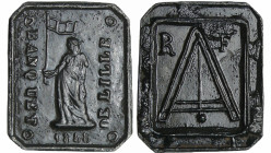 France - Médaille politique - Série Lilloise, octobre 1849
SUP
Collignon.61
 Etain bronzé ; 13.01 gr ; 34*28 mm