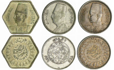 Egypte - Lot de 3 monnaies
TTB à SUP
 Ar ; -- ; --