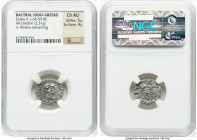 INDO-GREEK KINGDOMS. Bactria. Zoilos II (ca. 65-55 BC). AR drachm (17mm, 2.31 gm, 1h). NGC Choice AU 5/5 - 4/5. Indian standard. Uncertain mint in Ara...
