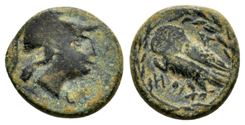 ATTICA. Athens.(circa 300-200 BC).Ae.

Condition : Good very fine.

Weight : 3.6...