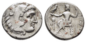 KINGS of MACEDON.Alexander III.(336-323 BC).Magnesia.Drachm.

Condition : Good very fine.

Weight : 3.74 gr
Diameter : 17 mm