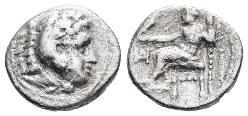 KINGS of MACEDON. Alexander III The Great.(336-323 BC).Miletos.Drachm. 

Conditi...